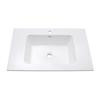 VersaStone 31 In. Solid Surface Vanity Top in White