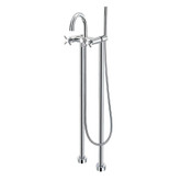 MODERNO Dual Cross Handle Free-Standing Faucet