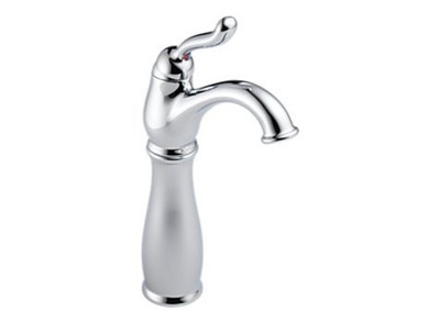 Leland Single Handle with Riser Lavatory Faucet, Chrome Finish