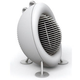 MAX Ceramic Fan Heater Turns Up The Heat White