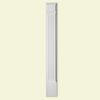 5-1/4 Inch x 90 Inch Polyurethane Fluted Pilaster Moulded with 10-1/16 Inch Plinth Block