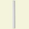 8 Inch x 90 Inch Polyurethane Fluted Pilaster with 13 Inch Adjustable Plinth Block