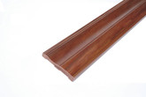 Baseboard - Prefinished Ready to Install - Fauxwood Cafe - 3-1/2 In. x 5/8 In. x 8 Ft.