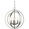 Equinox Collection Burnished Silver 4-light Foyer Pendant