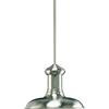 Brookside Collection Brushed Nickel 1-light Mini-Pendant