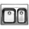 Stainless Steel Topmount Kitchen Sink, 3-Hole