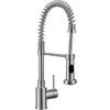 Premium Semi-Pro Faucet With Dual Spray, Stainless Steel Finish