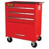 27 Inch 3 drawer Cabinet, Red