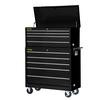 42 Inch 4 drawer Top Chest, Black
