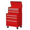 27 Inch 6 Drawer Combination Set, Red