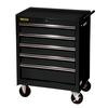 27 Inch 5 drawer Cabinet, Black