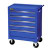 27 Inch 5 drawer Cabinet, Blue
