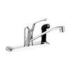 Colony Single-Handle Through Escutcheon Sprayer Kitchen Faucet in Polished Chrome