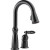 Victorian Single-Handle Pull-Down Sprayer Kitchen Faucet in Venetian Bronze with MagnaTite Docking
