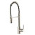 Single Lever Pull Down Kitchen Faucet in Stainless Steel