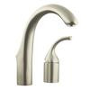 Forté Entertainment Kitchen Sink Faucet, Less Sidespray In Vibrant Stainless