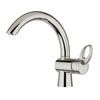 Rumor Solid Spout, Single Spray Faucet, Stainless Steel