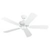 42 Inch Indoor/Outdoor White Ceiling Fan