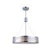 DIXON 3 Light Chrome Chandelier with Acrylic Diffuser