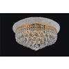 24 Inches Gold Beaded Flush Mount
