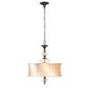 Chambord Collection 3-Light 120 in. Hanging Weathered Copper Pendant