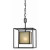 Hilden Collection 1-Light 120 in. Hanging Aged Bronze Pendant