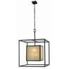 Hilden Collection 8-Light 120 in. Hanging Aged Bronze Pendant