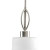 Calven Collection Brushed Nickel 1-light Mini-Pendant