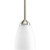 Gather Collection Brushed Nickel 1-light Mini-Pendant
