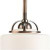 Torque Collection 1 Light Copper Bronze Mini-Pendant