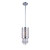 PIERA 1 Light Chrome Pendant with Crystal Drops