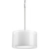 Cuddle Collection 1-light Brushed Nickel Pendant