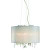 Demoya Collection 5 Light Chrome Convertible Pendant Flushmount