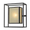 Wall-Mount Outdoor Aged Bronze Sconce