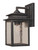 Sutton Collection 6 in. 1-Light Wall Sconce in Rust