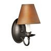 Uptown Collection Rust 1-Light Wall Sconce