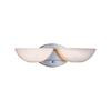 Moonstone Collection 2-Light Satin Nickel Wall Sconce