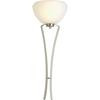 Rave Collection 1-light Brushed Nickel Fluorescent Wall Sconce