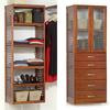 Deluxe Stand Alone Tower Red Mahogany