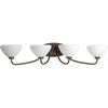 Rave Collection 4-light Forged Bronze Bath Light