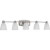 Asset Collection 5-light Brushed Nickel Fluorescent Bath Light