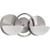 Engage Collection 2-light Brushed Nickel Bath Light