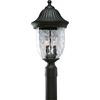 Coventry Collection Textured Black 2-light Post Lantern