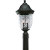 Coventry Collection Textured Black 2-light Post Lantern