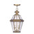 Providence 2 Light Bright Brass Incandescent Pendant with Clear Beveled Glass
