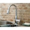 Fairbury Single Handle Pull Down Sprayer Kitchen Faucet - Stainless Steel