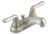 Cadet 4 Inch 2-Handle Low-Arc Bathroom Faucet in Satin Nickel