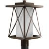 Scope Collection 1-light Antique Bronze Post Lantern