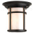 Residence Series, Black With Pearl Acrylic Diffuser, Ceiling Mount