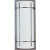 2 Light Outdoor Wall Mount Brushed Metal Finish White Glass